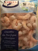 Crevette du pacifique classique