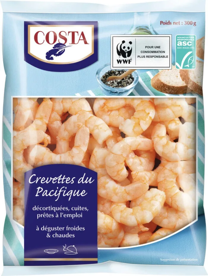 Crevettes du Pacifique