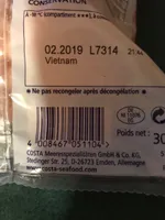 Crevettes du Pacifique Rouges