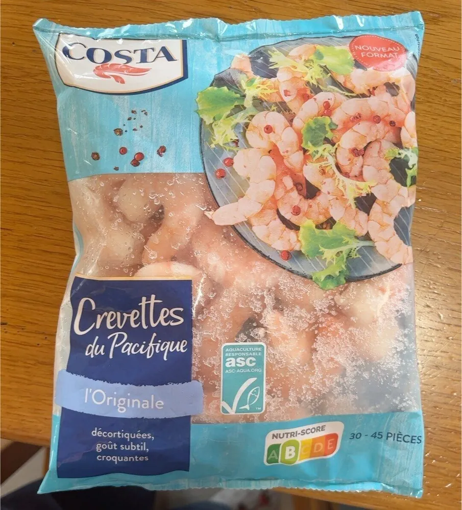 Crevette costa