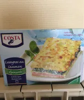 Lasagnes au saumon epinards