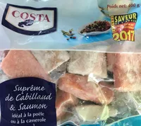 Suprême de cabillaud & saumon