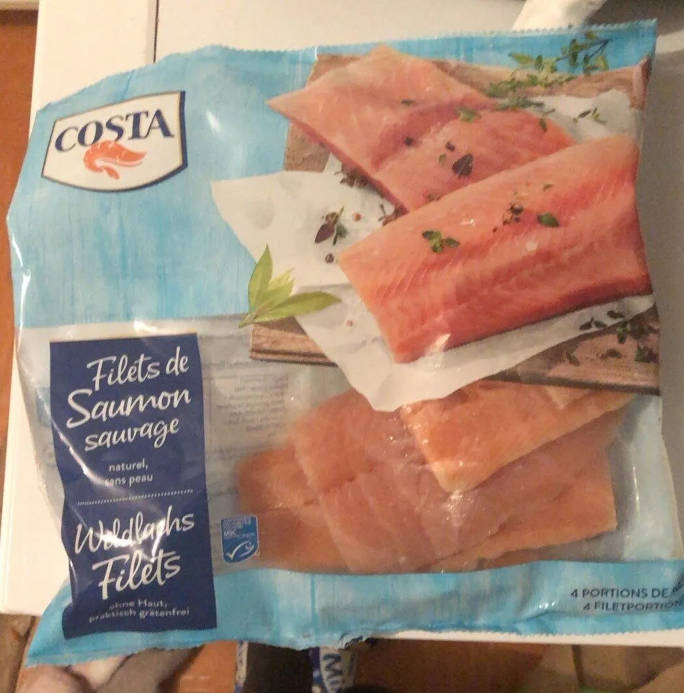 Filet de saumon sauvage