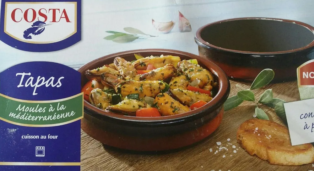 Tapas - Moules à la méditerranéenne