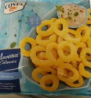 Anneaux de calamars à la romaine surgelés