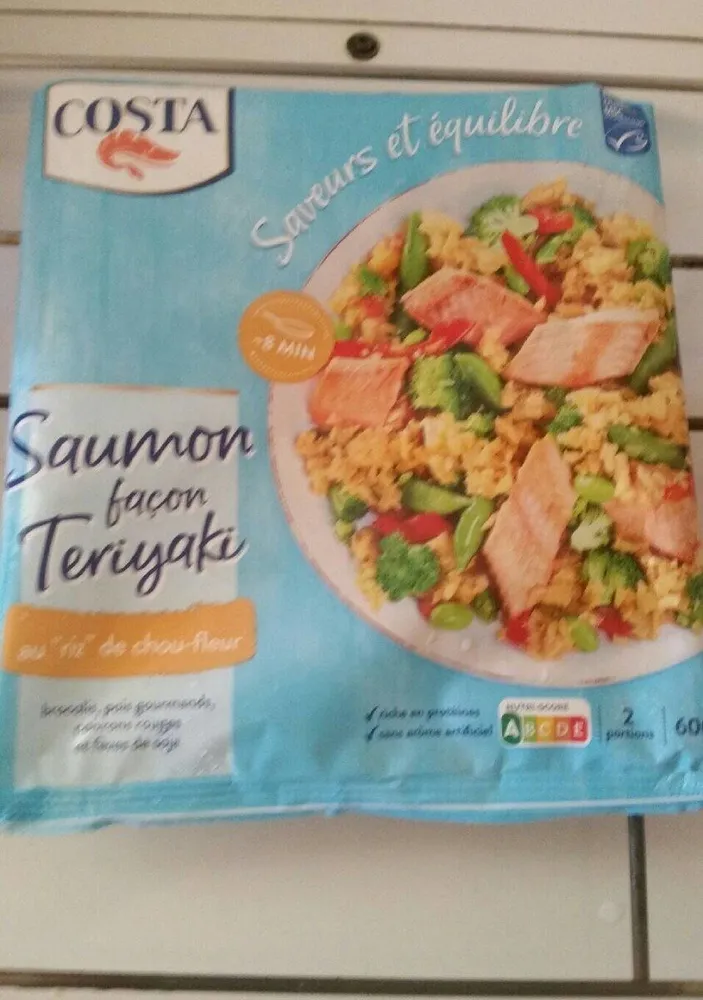 Saumon façon teriyaki