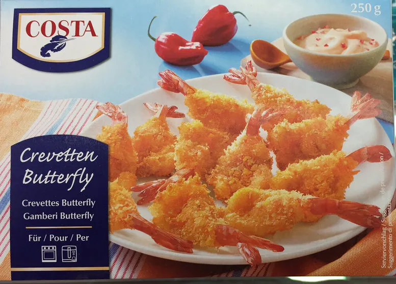Crevettes Butterfly