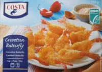 Crevettes Butterfly