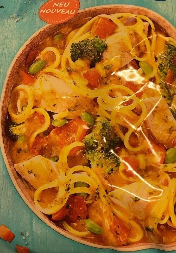 Poêlée facon thai au saumon sauvage