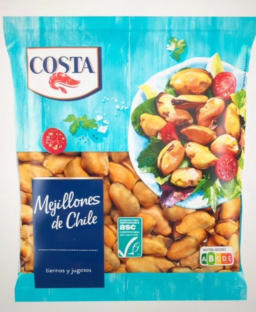 Mejillones de chile