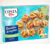Bocaditos de hojaldre con salmon