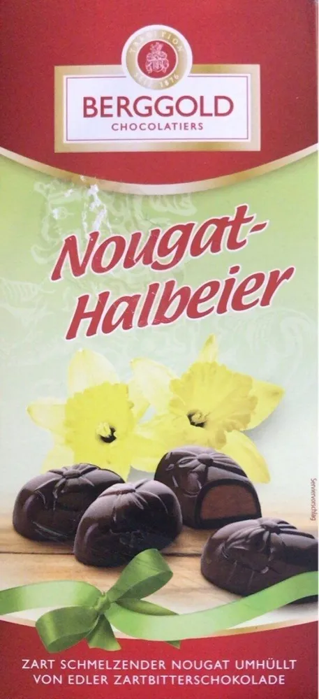 Nougat-Halbeier