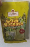 Gelee Bananen in Zartbitterschokolade