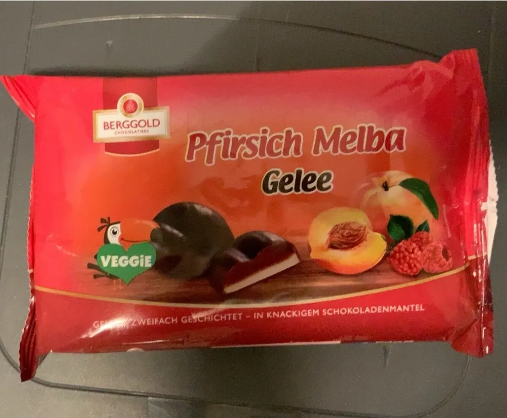 Pfirsich Melba Gelee
