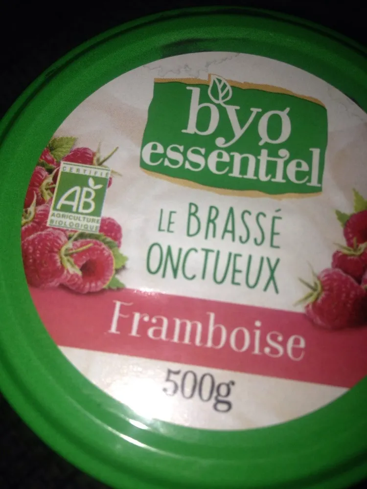 Le brassé onctueux framboise