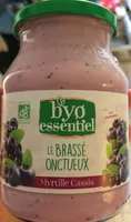 Le Brassé Onctueux Myrtille Cassis