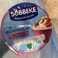 griechischer Joghurt Feige