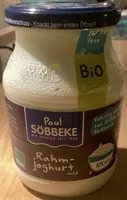 Söbbeke Bio Rahmjoghurt mild 10 % 4008471492825 Bio Rahmjoghurt mild 10 % Fett