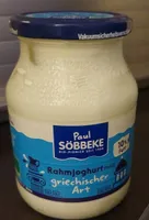 Söbbeke Rahmjoghurt mild griechischer Art 4008471492870 Bio Rahmjoghurt mild 10% griechischer Art