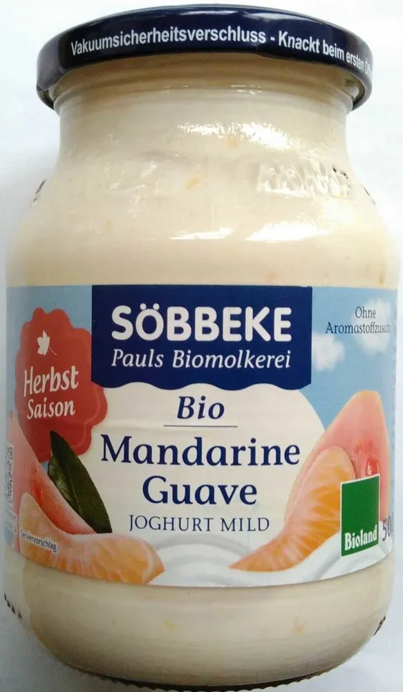 Joghurt mild Mandarine Guave