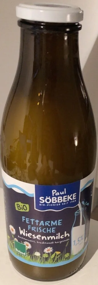 Fettarme frische Wiesenmilch