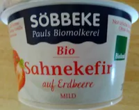 Sahnekefir auf Erdbeere mild