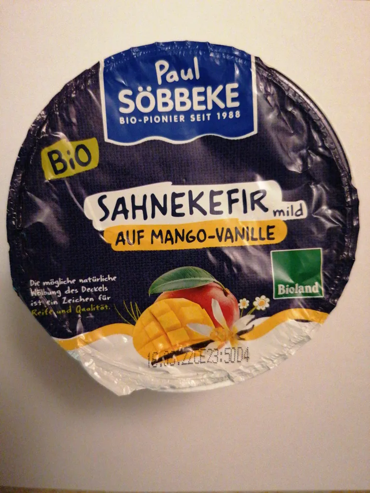 Sahnekefir Mild Auf Frucht Mango-vanille