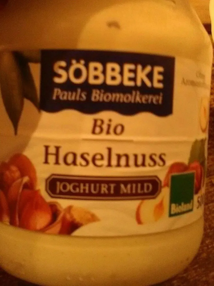 Bio Haselnus Jogurt Mild