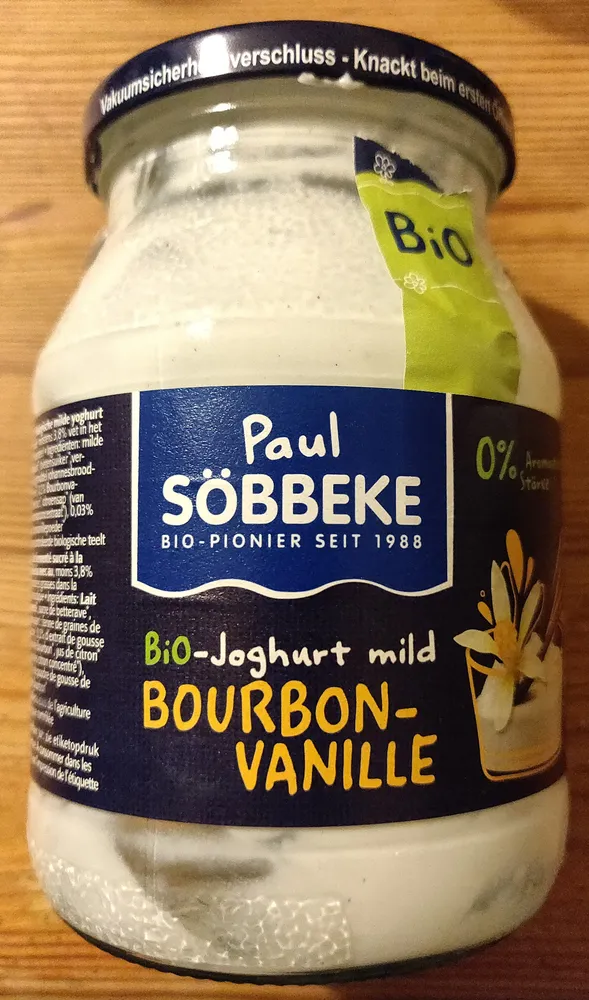 Söbbeke Bio-Joghurt mild Vanille 4008471503996 Bio-Joghurt mild Vanille