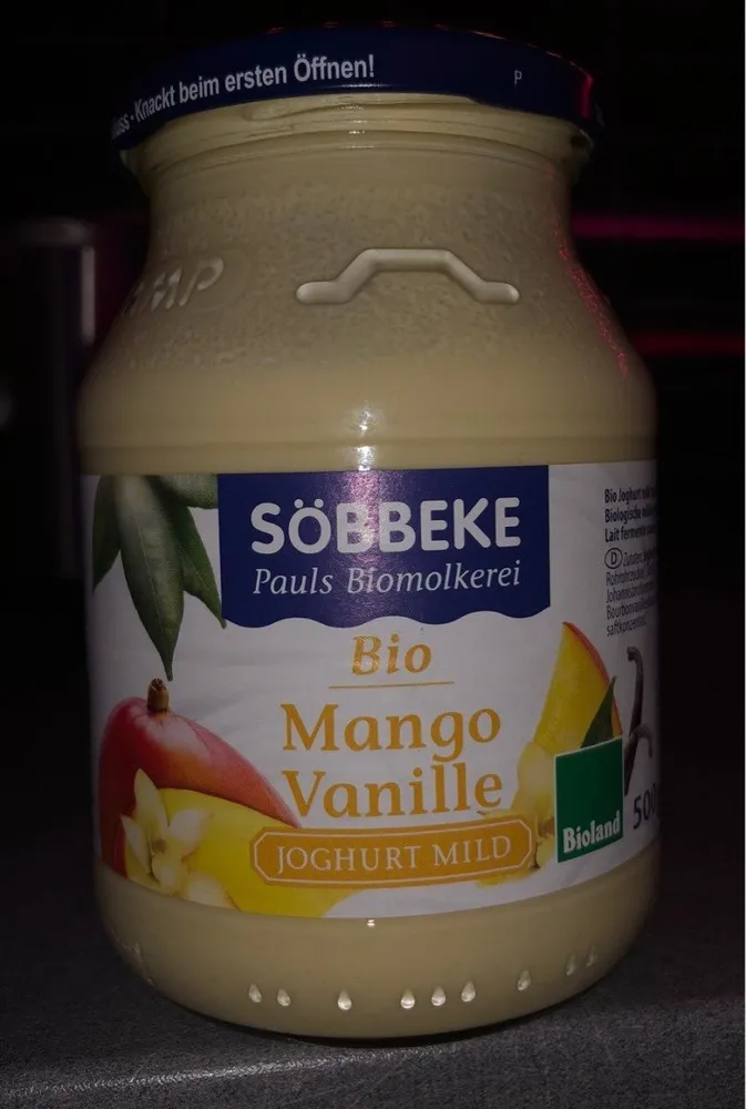 Bio Mango Vanille JOGHURT MILD
