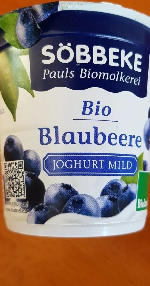 Joghurt blaubeere