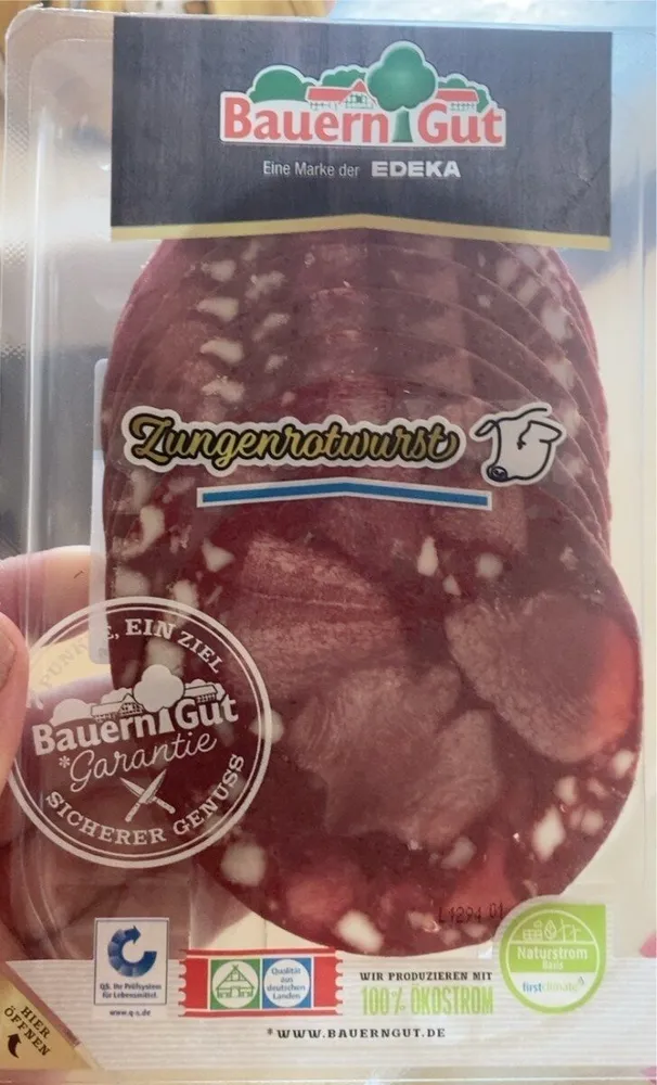 Zungenrotwurst
