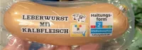 Leberwurst mit kalbfleisch