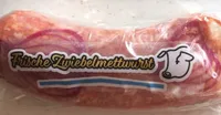 Frische zwiebelmettwurst
