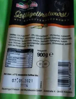 Geflügelbratwurst