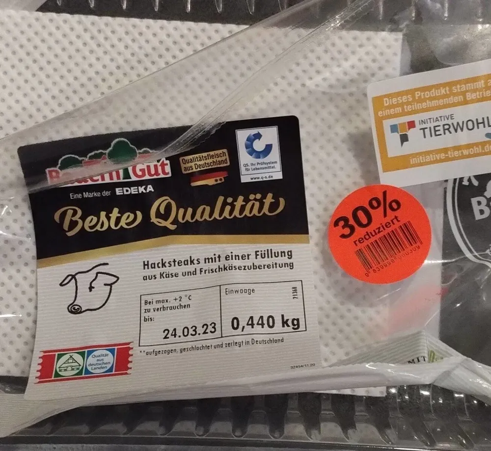 Hacksteaks mit Füllung