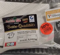 Hacksteaks mit Füllung