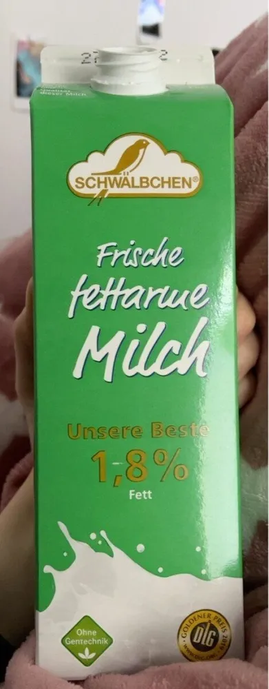 Fettarme Milch