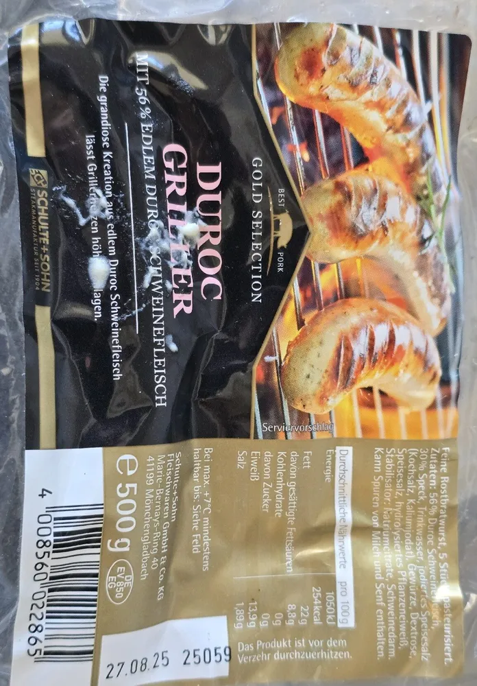Duroc Griller