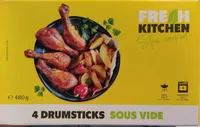 Drumsticks sous vide