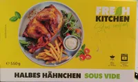 Halbes Hähnchen sous vide