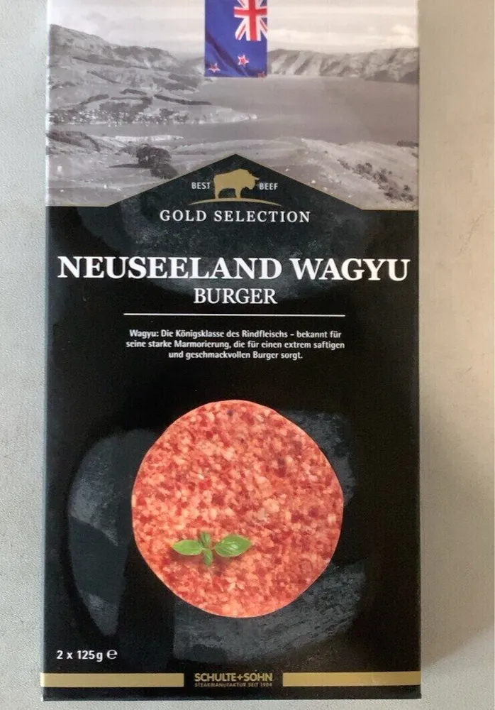 Neuseeland Wagyu Burger