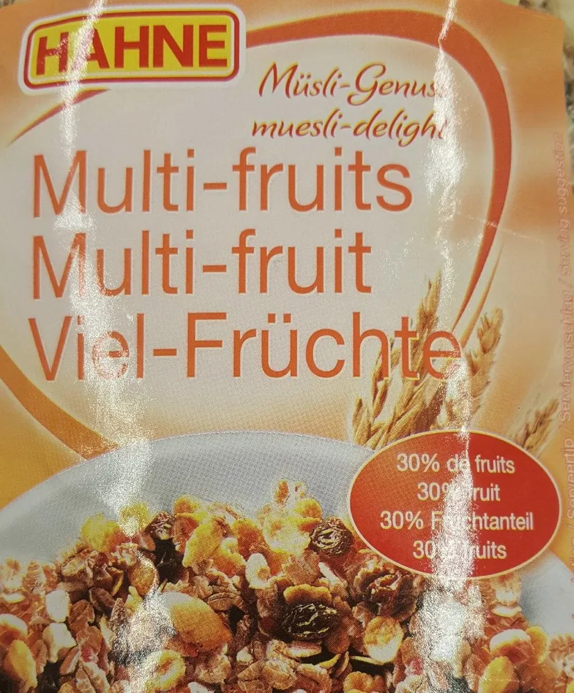 Viel Früchte Müsli