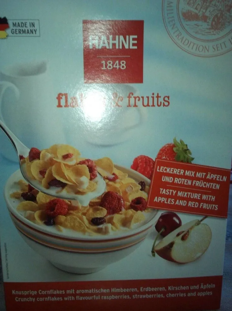 Flakes & fruits