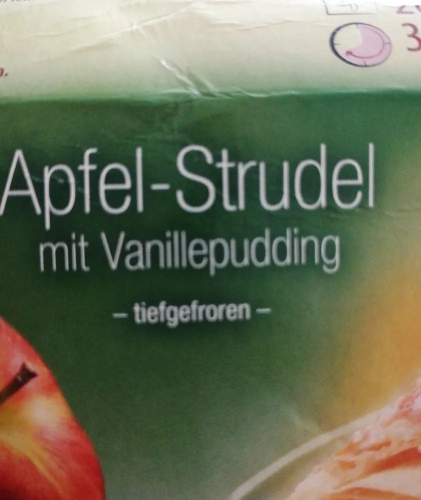 Apfelstrudel mit Vanillepudding