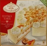 Festtagstorte Pfirsich-Maracuja-Joghurt