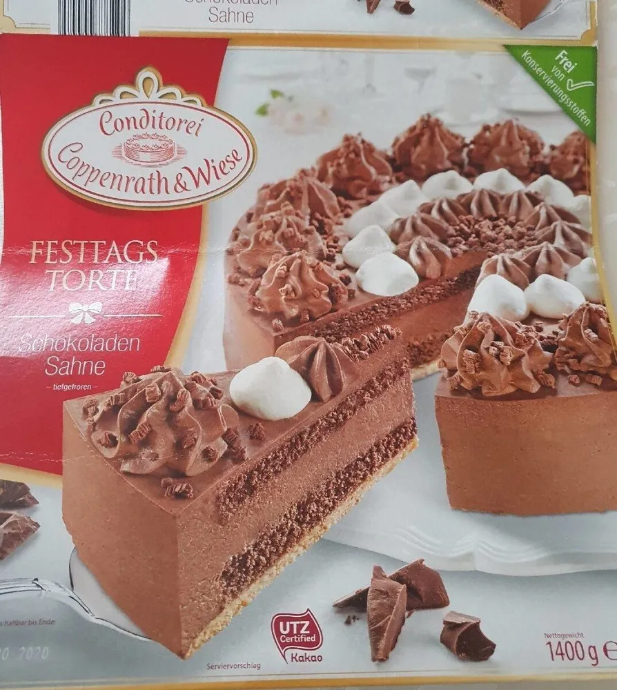 Festtags Torte - Schokoladen Sahne