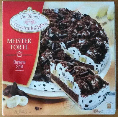 Banana-Split-Torte