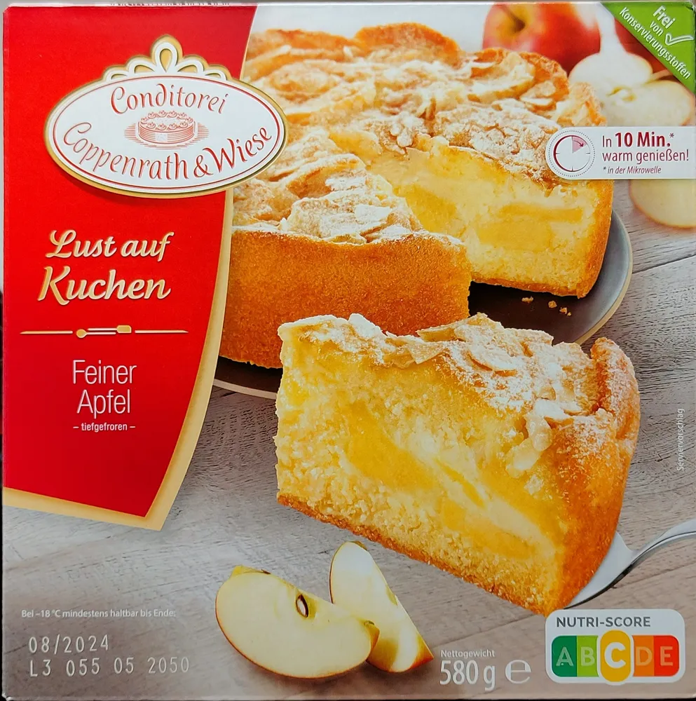 Lust auf Kuchen - Feiner Apfel
