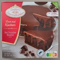 Hot Chocolate Brownie Lust auf Kuchen